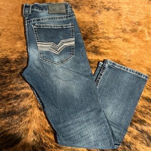 Faded Glory slim fit straight leg jeans 32x30